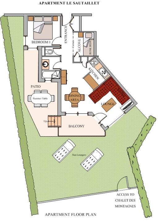 Simply Morzine - Apartment Le Sautaillet Luaran gambar